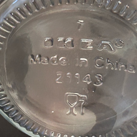 Ikea Korken Bottle Decanter Clear Glass Metal & Silicone Swing Lock Lid - Picture 3 of 5